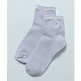 ブルー／マンボウ | 靴下 ソックス ショート丈ソックス | Honeys