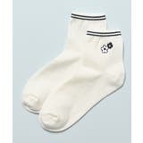 オフ／花 | 靴下 ソックス ショート丈ソックス | Honeys