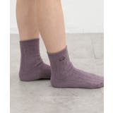 靴下 ソックス クルー丈 | Honeys | 詳細画像4 