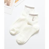 オフ／キーウィ | 靴下 ソックス ショート丈 | Honeys