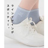 靴下 ソックス ライン入り | Honeys | 詳細画像2 