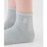 ミント／アボカド | 靴下 ソックス ライン入り | Honeys