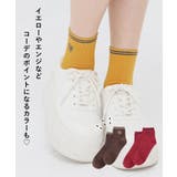 靴下 ソックス ライン入り | Honeys | 詳細画像4 