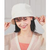 アイボリー | 帽子 バケットハット サイズ調整 | Honeys
