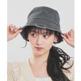 ブラック | 帽子 バケットハット サイズ調整 | Honeys