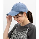 ブルーデニム | 帽子 キャップ ロゴ | Honeys