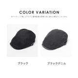 帽子 ハンチング帽子 ツイル | Honeys | 詳細画像17 