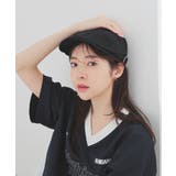 ブラック | 帽子 ハンチング帽子 ツイル | Honeys