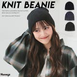 帽子 ニット帽 ビーニー | Honeys | 詳細画像1 