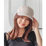 ライトベージュ | 帽子 キャップ ハートロゴ | Honeys