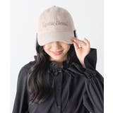 アイボリー | 帽子 キャップ ロゴ | Honeys