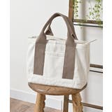 オフ×グレージュ | ハンドバッグ バッグ 鞄 | Honeys