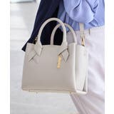 ライトグレー | ハンドバッグ バッグ 鞄 | Honeys