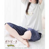 ルームパンツ ８分丈パンツ ポケモン | Honeys | 詳細画像13 