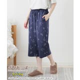 ピカチュウ | ルームパンツ ８分丈パンツ ポケモン | Honeys
