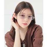 スモーク | サングラス めがね スクエア型 | Honeys