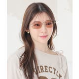 ブラウン | サングラス めがね スクエア型 | Honeys