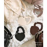 ショルダーバッグ ハートミラー付き リボン | Honeys | 詳細画像2