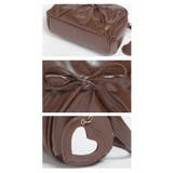 ショルダーバッグ ハートミラー付き リボン | Honeys | 詳細画像8