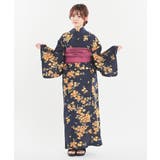 コン×花 | 浴衣 ゆかた 2025浴衣 | Honeys