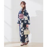 コン花柄 | 浴衣 ゆかた 2025浴衣 | Honeys
