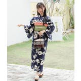 コン花柄 | 浴衣 ゆかた 2026浴衣 | Honeys