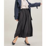 ブラック | ボトムス スカート ロングスカート | Honeys