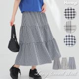ボトムス スカート ロングスカート | Honeys | 詳細画像1