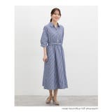 ワンピース シャツワンピース ロング丈 | Honeys | 詳細画像12 