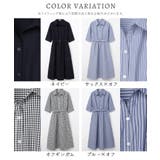 ワンピース シャツワンピース ロング丈 | Honeys | 詳細画像15 