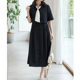 ネイビー | ワンピース ロング丈 スタッフコラボ | Honeys