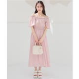 ワンピース 半袖 ロング丈 | Honeys | 詳細画像5 