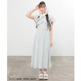 ワンピース 半袖 ロング丈 | Honeys | 詳細画像7 