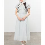 ミント | ワンピース 半袖 ロング丈 | Honeys