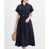 ワンピース 半袖 ロング丈 | Honeys | 詳細画像3