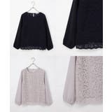 トップス ブラウス 長袖 | Honeys | 詳細画像14 