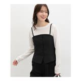 トップス ビスチェ ブラウス | Honeys | 詳細画像11 