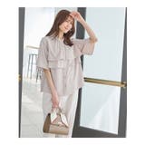 トップス ブラウス 半袖 | Honeys | 詳細画像5 