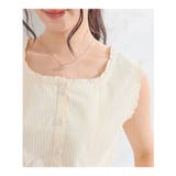 トップス ブラウス ノースリーブ | Honeys | 詳細画像8