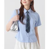 ブルー×グリーン | トップス シャツ ブラウス | Honeys