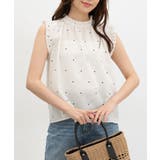 アイボリー | トップス ブラウス ノースリーブ | Honeys