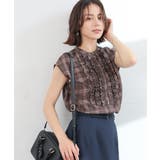 チャチェック | トップス ブラウス ノースリーブ | Honeys