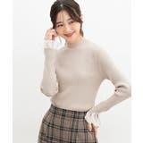 ベージュ | トップス ニット セーター | Honeys