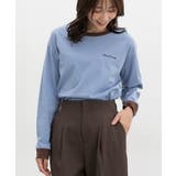 サックス | トップス Tシャツ ロンT | Honeys