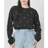 ブラック | トップス Tシャツ ロンT | Honeys