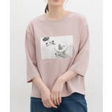 トップス Tシャツ ７分袖Tシャツ | Honeys | 詳細画像10 
