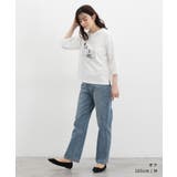 トップス Tシャツ ７分袖Tシャツ | Honeys | 詳細画像3 