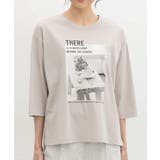 グレージュ | トップス Tシャツ ７分袖Tシャツ | Honeys