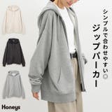 トップス パーカー スウェット | Honeys | 詳細画像1 
