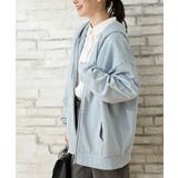 サックス | トップス パーカー スウェット | Honeys